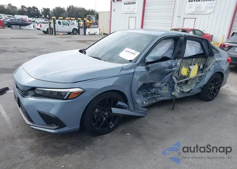 2024 Honda Civic Sport из США, поврежденный, VIN 2HGFE2F50RH561917